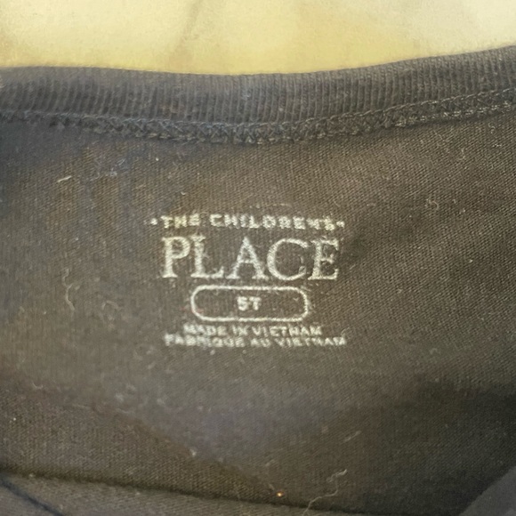 5T Black Cousin Crew Long Sleeve Shirt - Picture 3 of 3